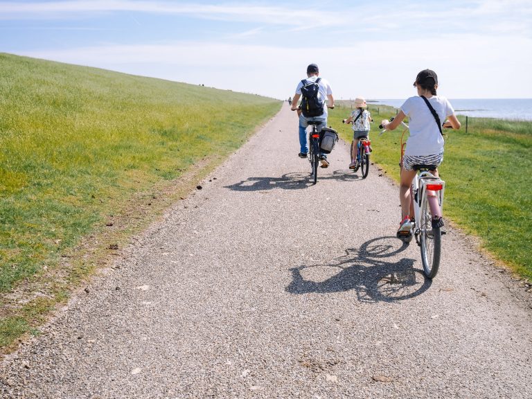 Greenway cyclists